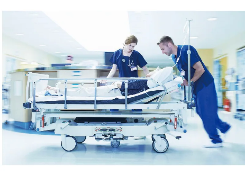 Hospital transport context from the official XY Fuji catalog