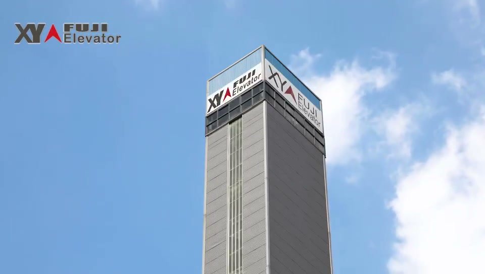 XY Fuji elevator test tower and manufacturing facility